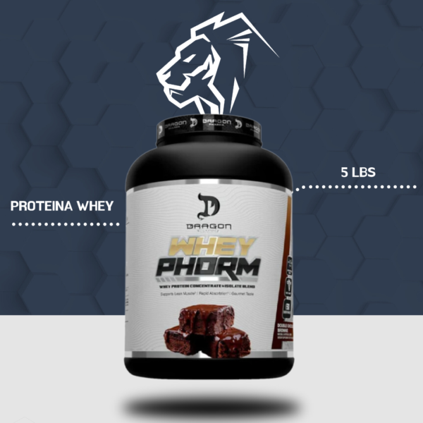 Dragon Whey Phorm 5 lbs Double chocolate brownie